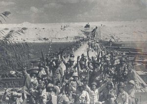 صورة ارشيفية لعبور القوات المصرية