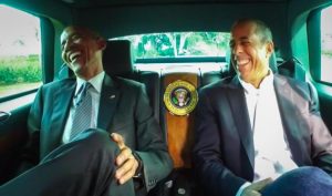 اوباما في لقطة من البرنامج