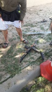 صورة من مسرح الحادث