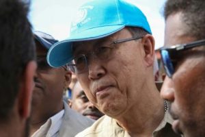 الامين العام للامم المتحدة بان كي مون