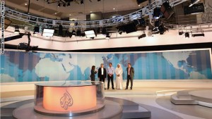 استديو قناة الجزيرة في قطر