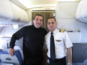 عمرو خالد مع الكابتن محمد سعيد شقير