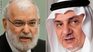 الأمير اتركي الفيصل والجنرال عميدور 