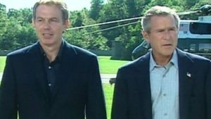 جورج بوش الابن وبلير