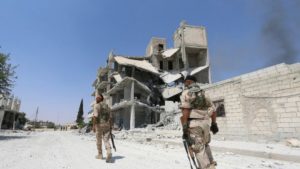 مقاتلون في حلب