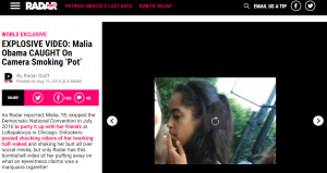 لقطة للموقع صاحب الفيديو