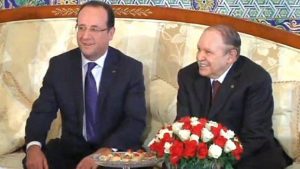 الرئيسان بو تفليقة وهولاند