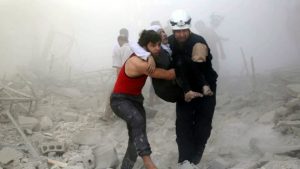 ضحايا الغارات الوحشية الروسية على حلب