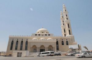مسجد الشيخ خليفة بن زايد ال نهيان في منطقة العيزرية الضاحية الشرقية للقدس