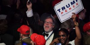 انصار ترامب يحتفلون بالفوز 