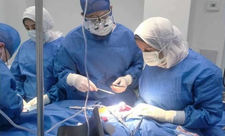 فريق طبي ينقذ حياة طفل فلسطيني بمستشفى القناطر الخيرية العام