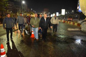 بدء رصف ومعالجة فواصل كوبري فيصل والهلالي بتكلفة 25 مليون جنيه