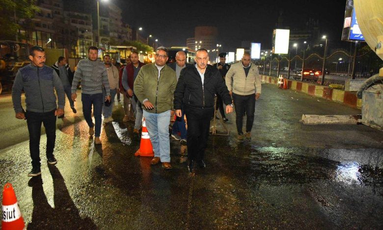 بدء رصف ومعالجة فواصل كوبري فيصل والهلالي بتكلفة 25 مليون جنيه