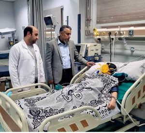  مستشفى بهتيم للتأمين الصحي تنجح في علاج طفلة من فرط التعرق التعويضي 