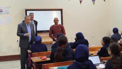 وكيل وزارة التربية والتعليم بأسيوط يتفقد بعض مدارس إدارة أسيوط التعليمية