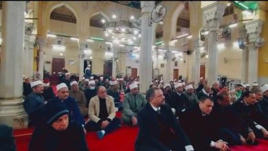 أوقاف القليوبية تقيم إحتفال ليلة النصف من شهر شعبان المبارك بمسجد ناصر ببنها
