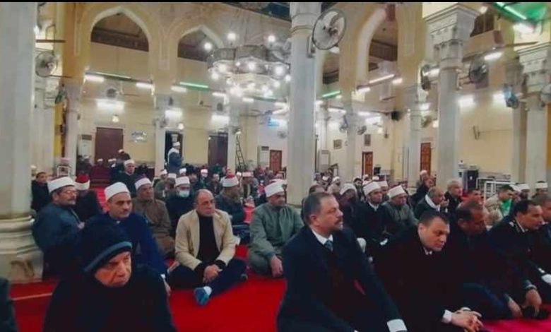 أوقاف القليوبية تقيم إحتفال ليلة النصف من شهر شعبان المبارك بمسجد ناصر ببنها