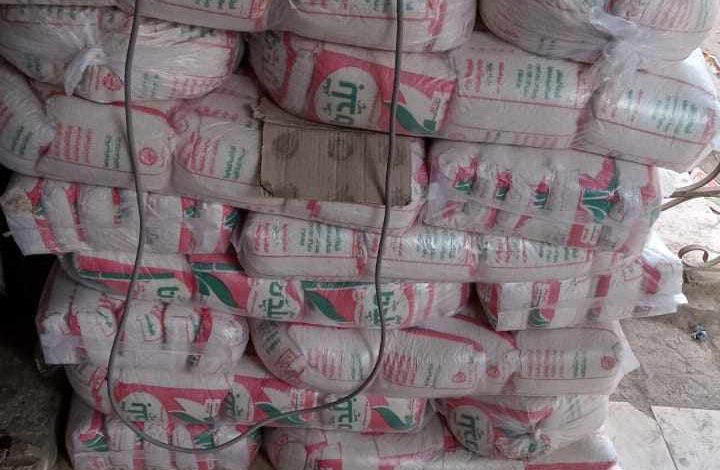 ضبط 4.5 طن سكر تمويني بمركز ديروط فى أسيوط 