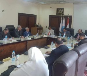 كلية التربية جامعة بنها تكرم المعيدين الجدد