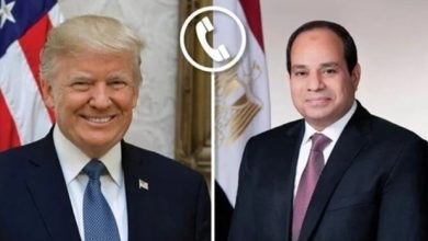 الرئيس السيسي يتلقى اتصالا هاتفيا من نظيره الأمريكي ترامب ويدعوة لزيارة مصر