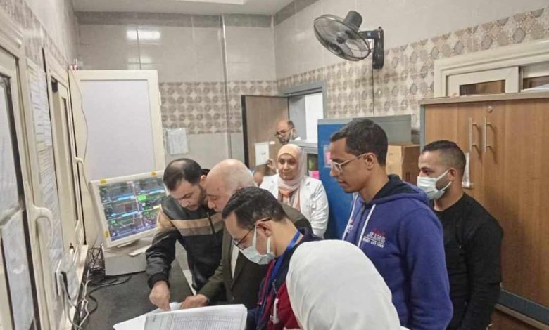 وكيل صحة القليوبية يتفقد مستشفى حميات طوخ