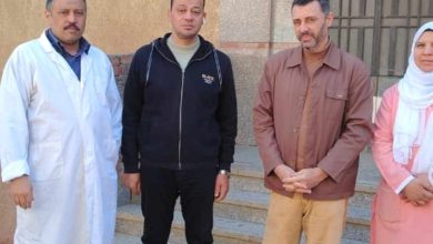 جولات ميدانية لمدير صحة القناطر الخيريه بالوحدات الصحيه بالقطاع 